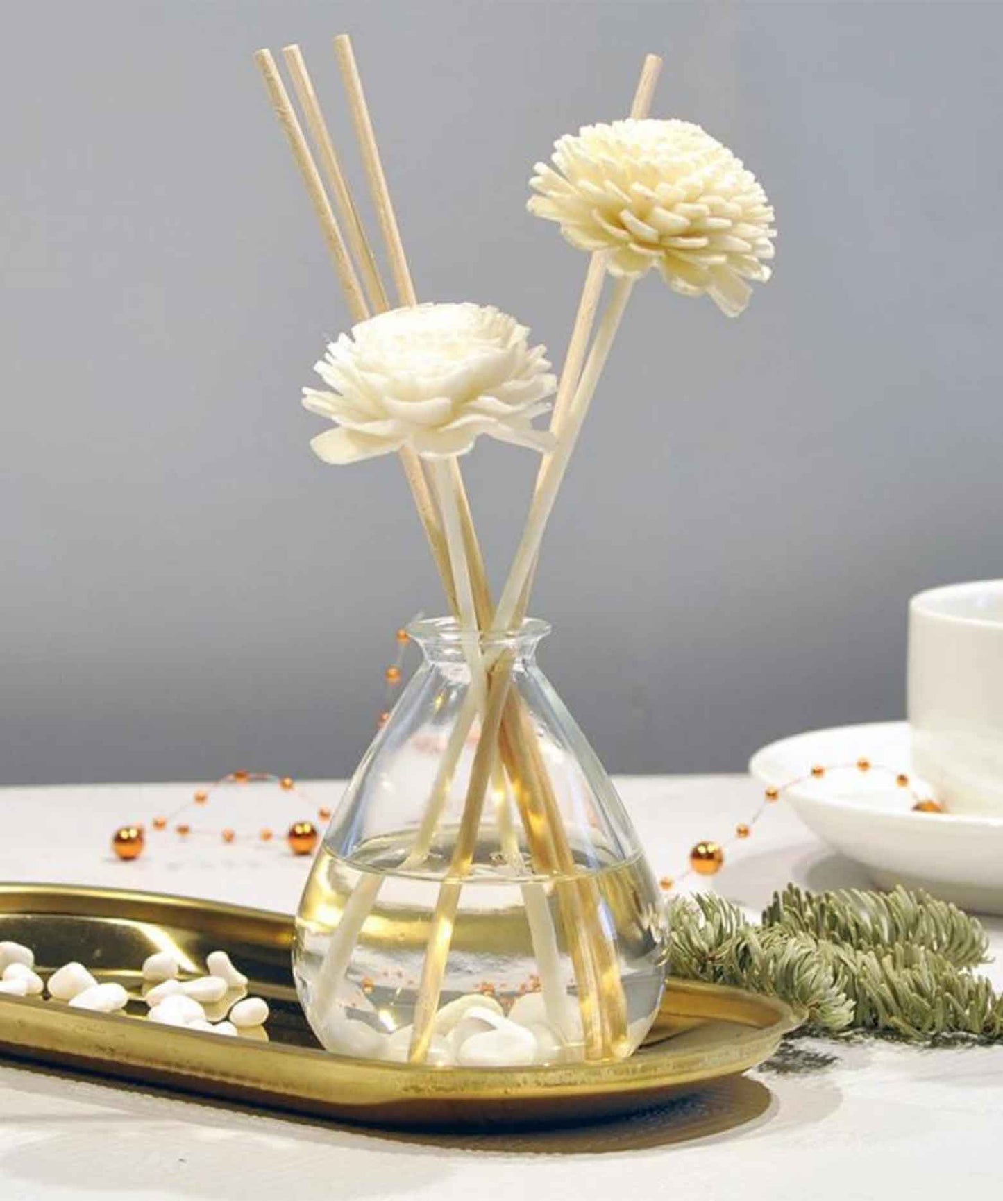 Flower Rattan Reed Diffuser Sticks Pack of 20